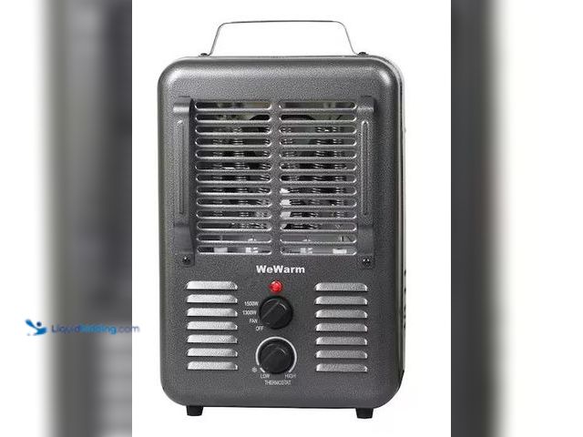 Lot 49-5486525 - DELUXE MILKHOUSE UTILITY HEATER Internet # 334961295
Model # HT1912
Store SKU # 1011533499 Item is...