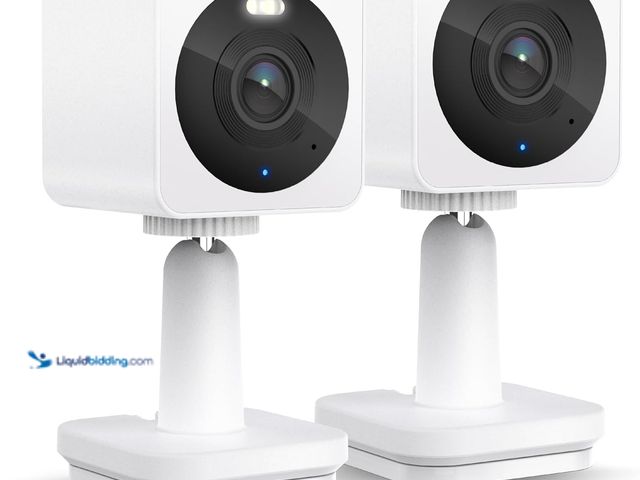 Lot 49-3631429 - Lot of (2) WYZE Cam OG Indoor/Outdoor Security Camera with Color Night Vision | 1080p Wi-Fi camera f...