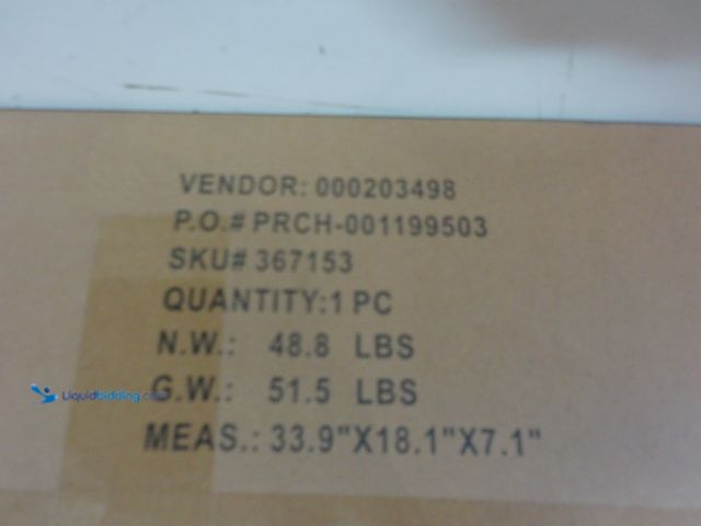 Lot 49-1572207 - Oakridge Ambrose Collection Slim Linen Cabinet in White Model #367153, New  Ref#AmaBlue0114