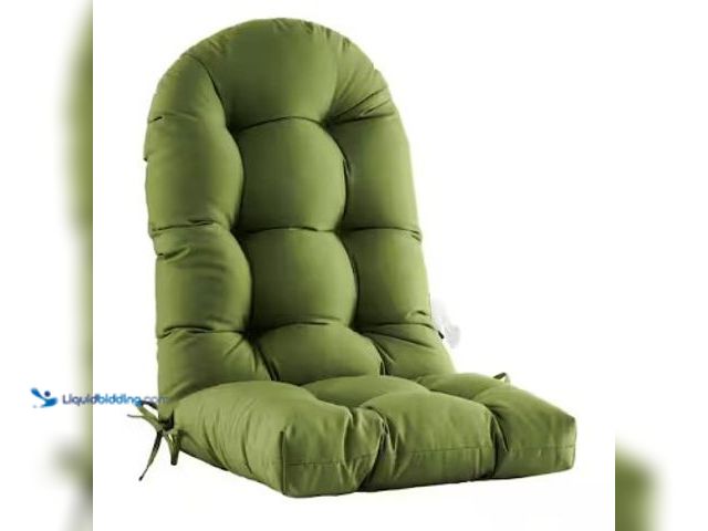 Lot 49-2022526 - ARPLAN 48"x21" Adirondack Chair Cushion Waterproof UV Resistant Pad,Green, Model # GW-S13A6, MSRP $4...