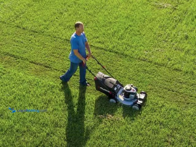 Lot 49-2026262 - Murray 22 in. 140 cc Briggs & Stratton Walk Behind Gas Self-Propelled Lawn Mower with Front Wheel Dr...