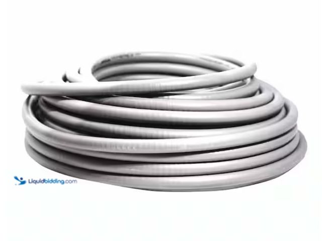 Lot 49-2001522 - Southwire 3/4 in. x 50 ft. Ultratite Liquidtight Flexible Non-Metallic PVC Conduit, Model # 55094322...