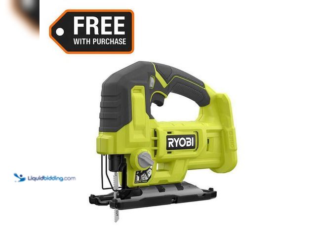 Lot 49-5452420 - RYOBI
ONE+ 18V Cordless Jig Saw (Tool Only). Item is used with no battery or charger.