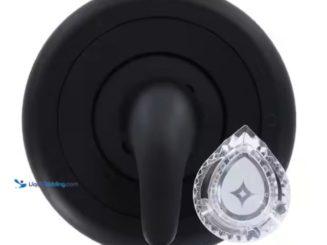 Lot 49-3612963 - DANCO 1-Handle Valve Tub and Shower Faucets Trim Kit in Matte Black for Moen (Valve Not Included), M...
