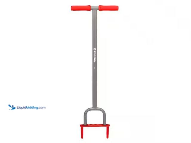Lot 49-3614544 - Corona MAX Yard BREATHER Aerator with Auto-Eject 3.5 in. Soil Plugs, Model # LG13605, Slightly used....