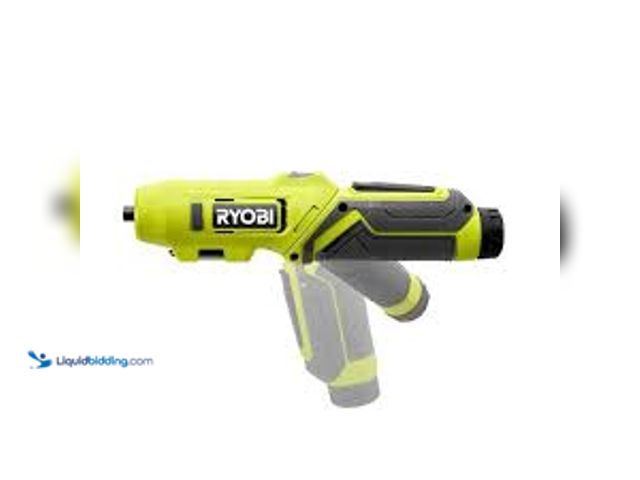 Lot 49-5476837 - RYOBI USB Lithium Screwdriver Kit with 2.0 Ah USB Lithium Battery. Model # FVD50K. Used with battery...