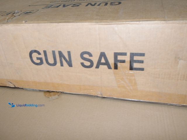 Lot 49-1513900 - Stand up Gun Safe, Black, Unused (fact Seal)   Ref#4G-0723