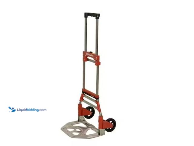 Lot 49-2004446 - Milwaukee 150 lbs. Convertible Fold-Up Steel Hand Truck with One 60 in. Bungee Cord, Model # 73777, ...