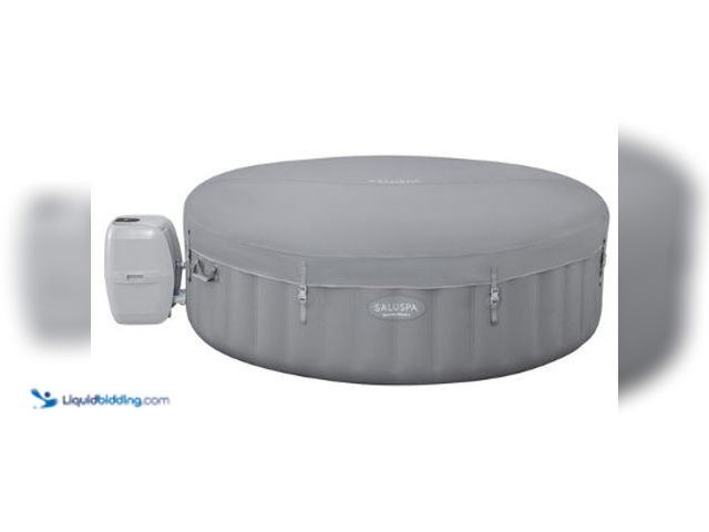 Lot 49-3547462 - SaluSpa Santa Monica Energy-Efficient AirJet Inflatable 5-7 Person Spa. Item 1872192 | Model 6003TE....