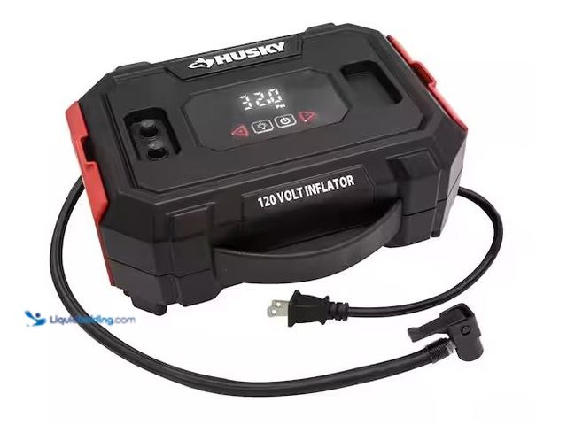 Lot 49-1548467 - Husky 120-Volt Inflator Model # H120N, Unused  Ref#SB1031