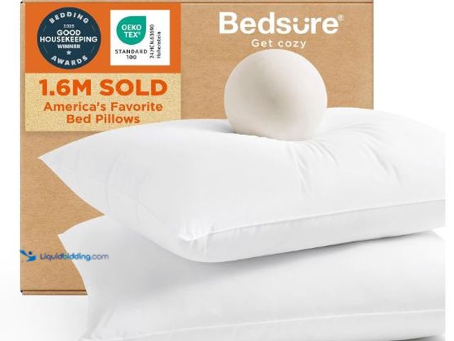 Lot 49-1558968 - Bedsure King Size Pillows Set of 2 - King Size Bed Pillows 2 Pack for Sleeping, Soft and Supportive,...