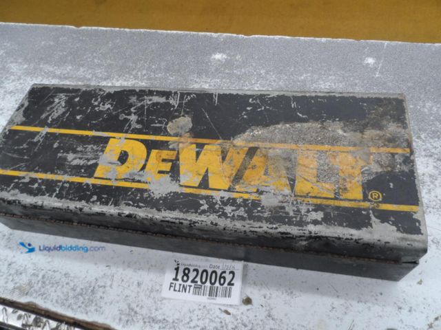 Lot 49-1820062 - 1 Electric Powered Sawzall Dewalt Electric Sawzall Used In Rough Condition, Does Have Alot of Ware A...