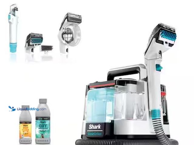 Lot 49-5486489 - Shark
StainStriker Portable Corded Upholstery, Car, Rug and Carpet Cleaner with Spot and Pet Odor R...