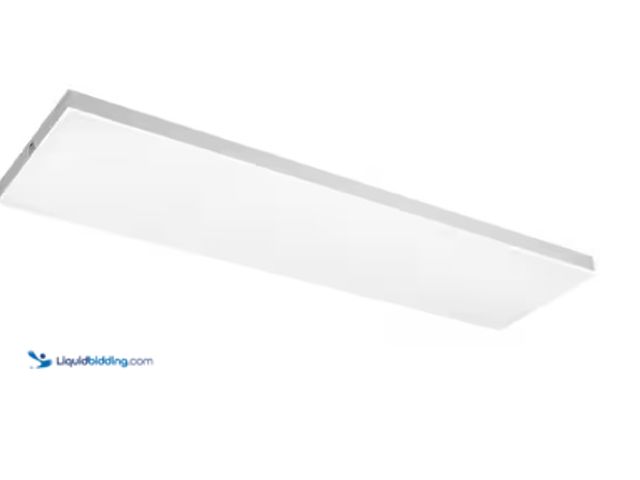 Lot 49-1515624 - 1 ft. x 4 ft. 40-Watt Dimmable White Integrated LED 4000 Lumens Frameless Flat Panel with Color Chan...