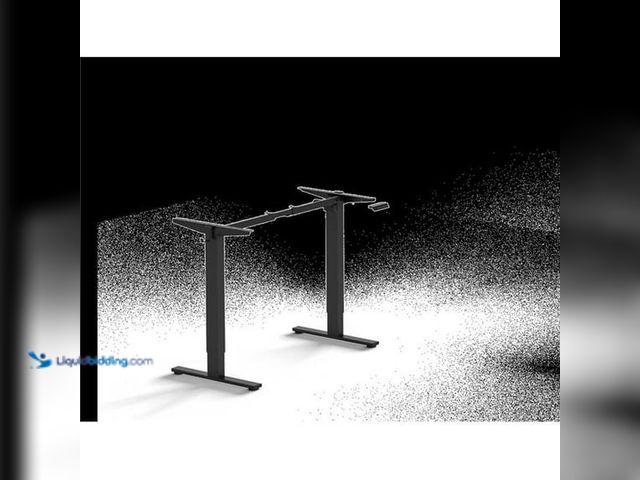 Lot 49-1556339 - Flexispot E2B-V2 Essential Standing Desk FRAME ONLY in Black Model #15200623381, Unused  Ref#BULK112...