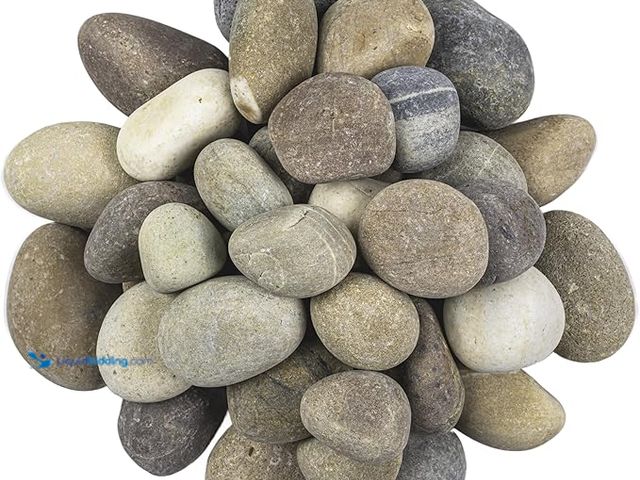 Lot 49-5414535 - MSI Decorative Polished Multicolor Pebbles, 1 inch - 2.5 inch, 40 lb. Bag  [Model: B087ZH6R6K] Unuse...