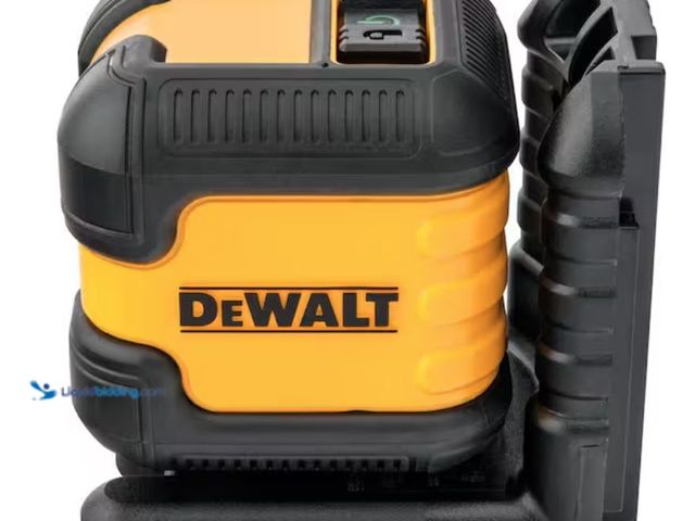 Lot 49-2006314 - DEWALT 55 ft. Green Self-Leveling Cross Line Laser Level with (2) AA Batteries & Case, Model # DW088...