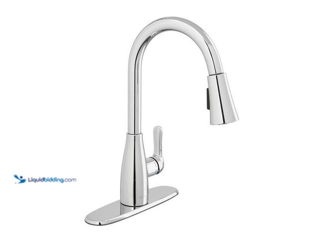 Lot 49-5452456 - Glacier Bay
McKenna Single-Handle Pull Down Sprayer Kitchen Faucet in Polished Chrome with TurboSpr...