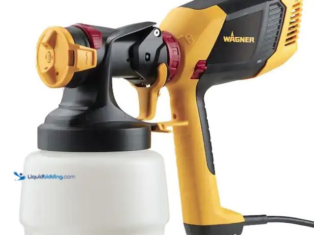 Lot 49-5520659 - Wagner
Control Stainer 350 Handheld HVLP Stain Sprayer Internet # 300922937
Model # 0529041
Store...