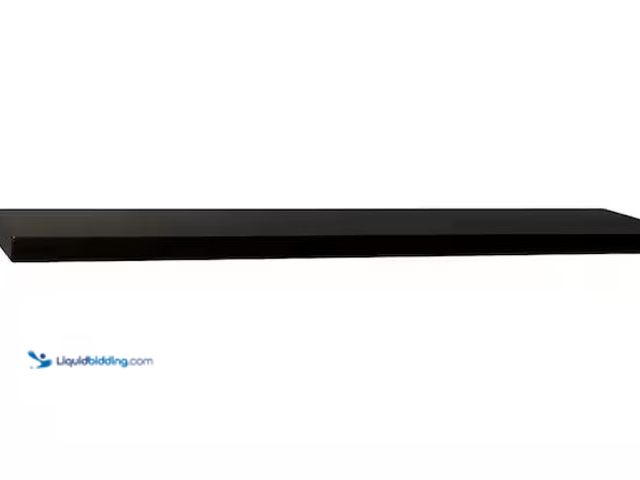 Lot 49-5573376 - Home Decorators Collection
8 in. D x 36 in. L x 1-1/4 in. H Black Slim Shelf, Unused