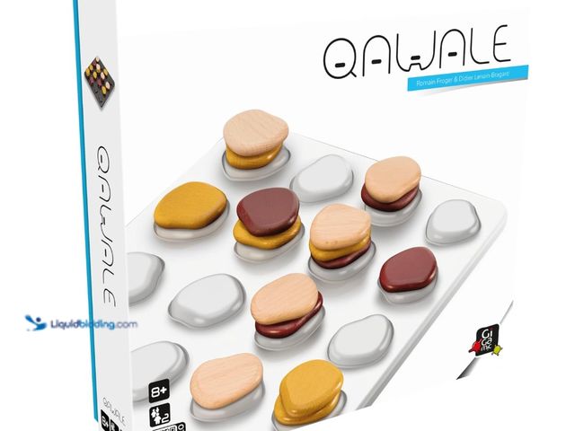 Lot 49-3465303 - Qawale - from Creators of Quoridor | Mensa Select | Wooden Abstract Strategy Game - Simple to Learn ...