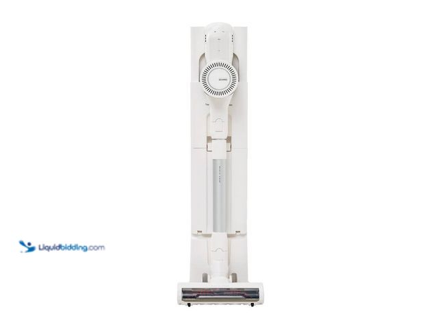 Lot 49-5416350 - Magic Chef Bagless Cordless Self-Cleaning Stick Vacuum and Charging Tower with HEPA Filter in White....