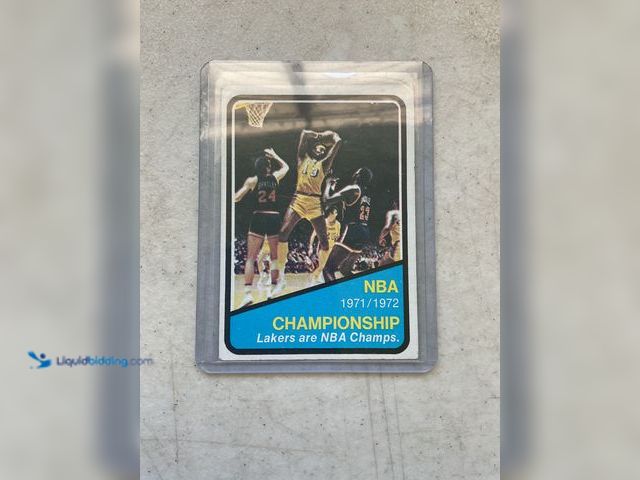 Lot 49-1977101 - Other 1971-72 TOPPS CARD NBA CHAMPIONSHIPS LAKERS CARD #159 #COINS0723