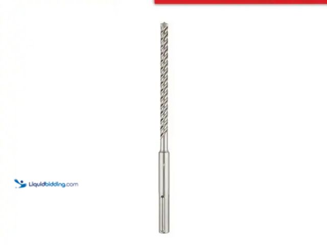 Lot 49-1566886 - Milwaukee 1/2 in. x 21 in. 4-Cutter SDS-MAX Carbide Drill Bit, Model # 48-20-8404, Unused  Ref#SBS01...