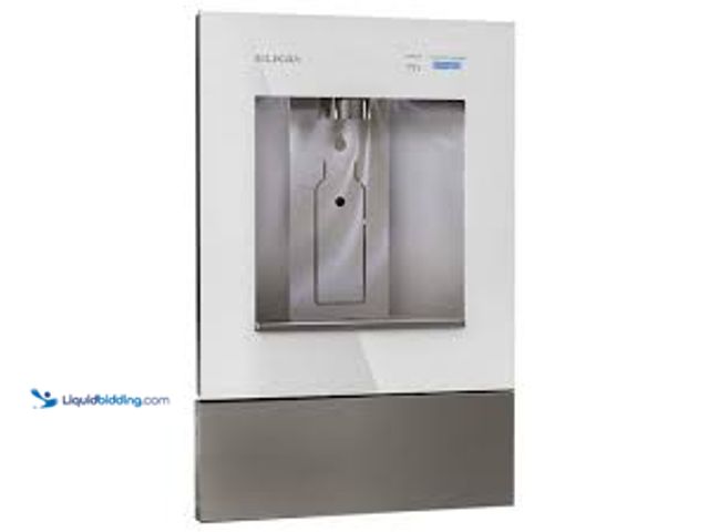 Lot 49-5476886 - Elkay ezH2O Liv Built-in Aspen White Drinking Fountain, Water Dispenser, Non-Refrigerated. Model # L...