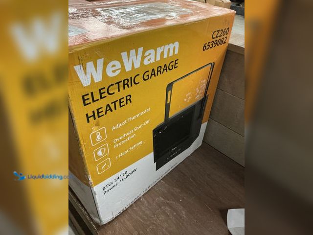 Lot 49-3540063 - WEWARM Electric Garage Heater (attachments and hardware included) Unused