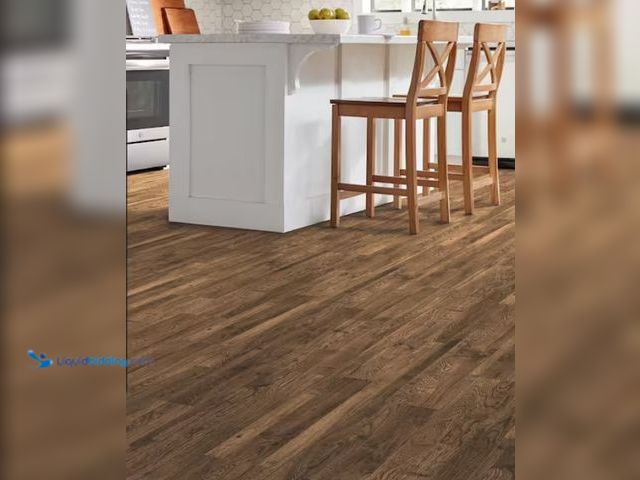Lot 49-1602226 - Approx. (786) sq. ft. of Trafficmaster Glover Grove Reclaimed Oak 8 mm T x 8 in. W Water Resistant L...