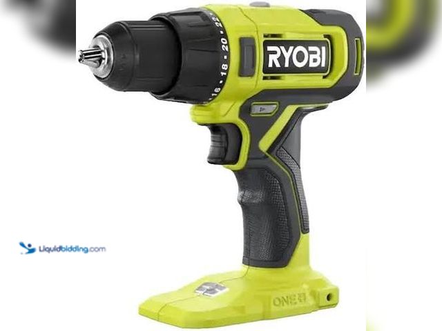 Lot 49-1971789 - 1 Ryobi P271 Battery Powered 18 Volt Drill Ryobi 18 Volt Drill Used In Fair Condition Does Have Some...