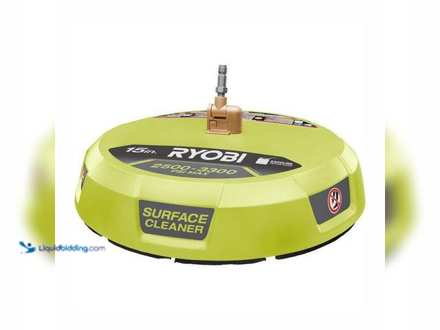 Lot 49-2004215 - RYOBI 15 in. 3300 PSI Surface Cleaner for Gas Pressure Washer, Model # RY31SC01, used, unable to tes...