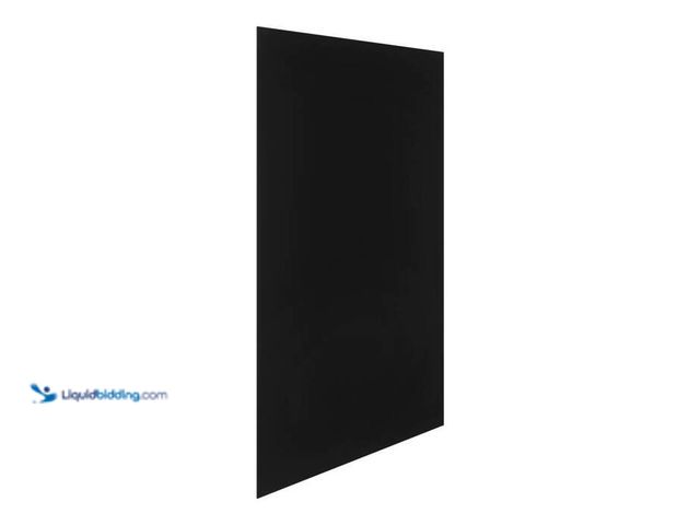Lot 49-2024857 - Hampton Bay Avondale/Leyton 48 in. W x 34.5 in. H Kitchen Island Flush End Panel in Raven Black. Mod...