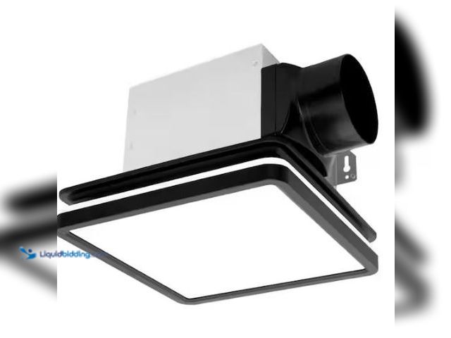 Lot 49-1549290 - Akicon Bathroom Exhaust Fan with Light, Dimmable 3CCT LED Light with Night Light, 80 CFM, 2-Sones, S...