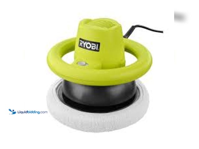 Lot 49-5459784 - RYOBI 0.75 Amp Corded 10 in. Orbital Buffer. Model # RB102G. Unused and in working condition.