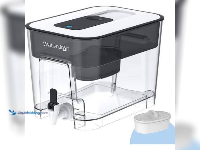 Lot 49-5546610 - Waterdrop WFD-22L-A Alkaline Water Filter Dispenser, Large 40-Cup Water Filter Pitcher, Healthy, Cle...