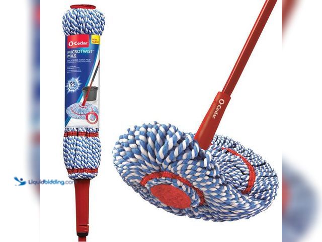 Lot 49-5454089 - O-Cedar
MicroTwist MAX Microfiber Wet Mop . Item unused , 4 pk Model # 170630
