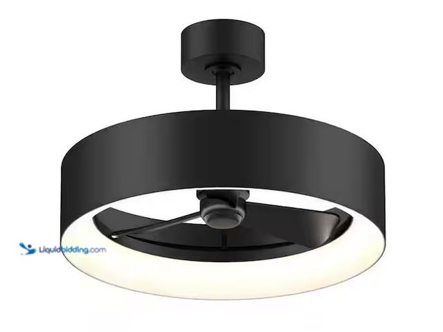 Lot 49-3527841 - Artika
Aiden 24 in. Indoor Black 8 Steps CCT 17.7 in. Integrated LED Ceiling Fan with Remote Includ...