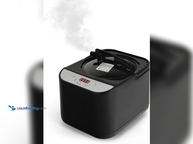 Lot 49-5459725 - PEEKO Larger Sauna Steamer 4L, 1500W Steam Generator,Steamer Pot with Remote Control, Steam Cup, Tim...
