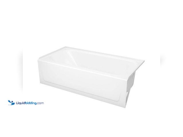Lot 49-5552564 - Bootz Industries
Maui 60 in. x 30 in. Alcove Soaking Bathtub with Right Drain in White. Model # 011...
