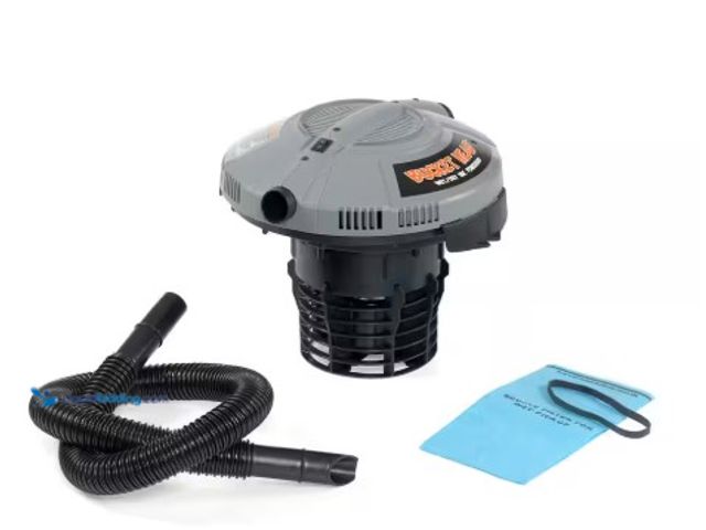 Lot 49-1516911 - Bucket Head 5 Gal. 1.75 Peak HP Wet Dry Vac BH0100 Powerhead Shop Vacuum with Filter, Hose (compatib...