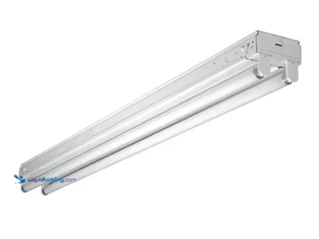 Lot 49-1550526 - Metalux 32-Watt 2-Light White 4 ft. Fluorescent Strip Light, Model # SSF232R, Unused, Unable to test...