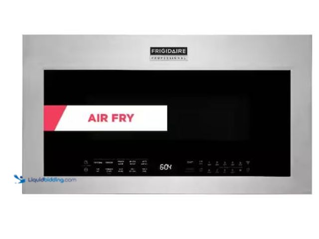 Lot 49-1595207 - Frigidaire Professional 30 in. 1.9 cu. ft. Over-the-Range Microwave in Stainless Steel with Vent and...