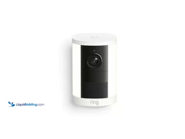 Lot 49-5574163 - Ring
Spotlight Cam 2K, Battery - Security Camera, Retinal 2K Video, 6x Enhanced Zoom, Motion-Activa...