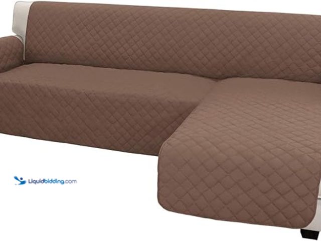 Lot 49-3482663 - Easy-Going Sofa Slipcover L Shape Sofa Cover Sectional Couch Cover Furniture Protector Mat for Pets ...
