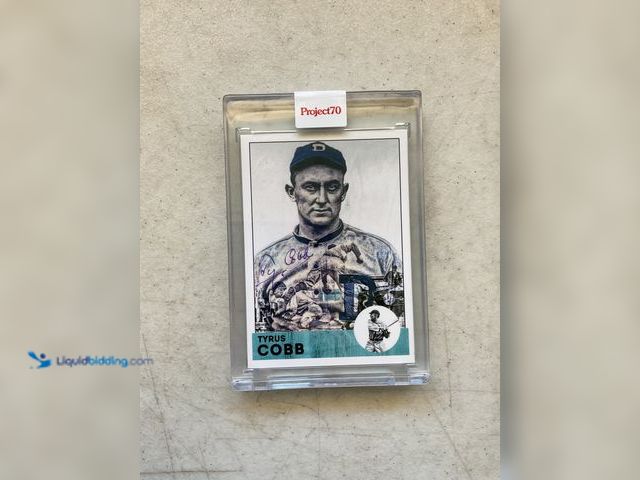 Lot 49-1977107 - Other 2021 TOPPS PROJECT 70 #628 TY COBB BY LAUREN TAYLOR #COINS0723