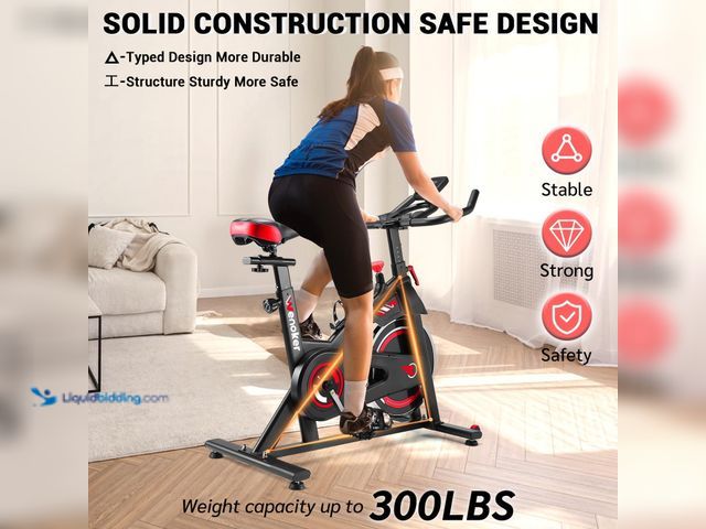 Lot 49-5485082 - Exercise Bike, WENOKER Stationary Bike. Model #B0DJ4RLJ44. Unused.