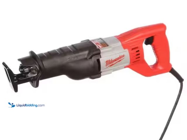 Lot 49-2005859 - Milwaukee 12 Amp SAWZALL Reciprocating Saw, Model # 6519-31, Used, Powers on, Scuffs & scratches, Di...