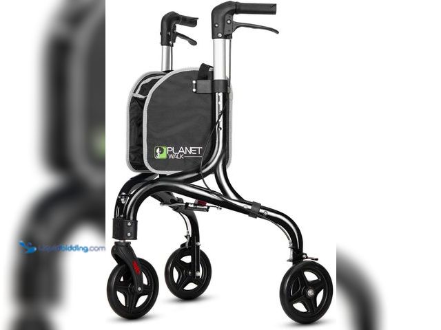 Lot 49-5410361 - Planetwalk Premium 3 Wheel Rollator Walker for Seniors - Ultra Lightweight Foldable Walker for Elder...